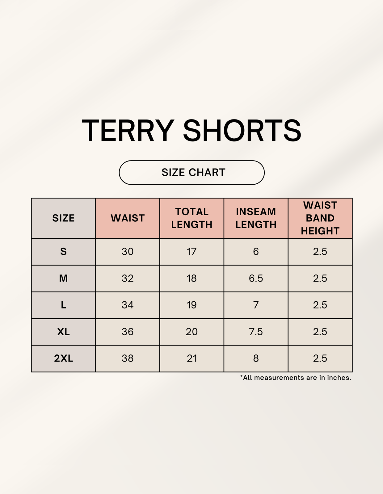 Men's Terry Shorts - Image 2